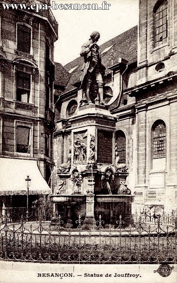 BESANÇON. - Statue de Jouffroy.